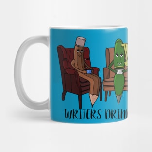Writers Drinking Coffee Mug